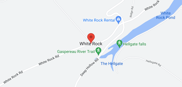 map of 923 White Rock Road